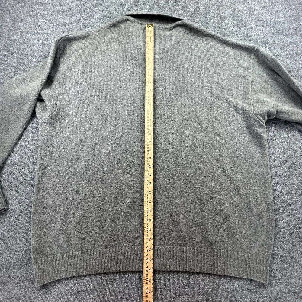 GAP XXXL Sweater Lot 2 Polo Collar Knit Pullovers Blue Gray‎ Cotton Blend